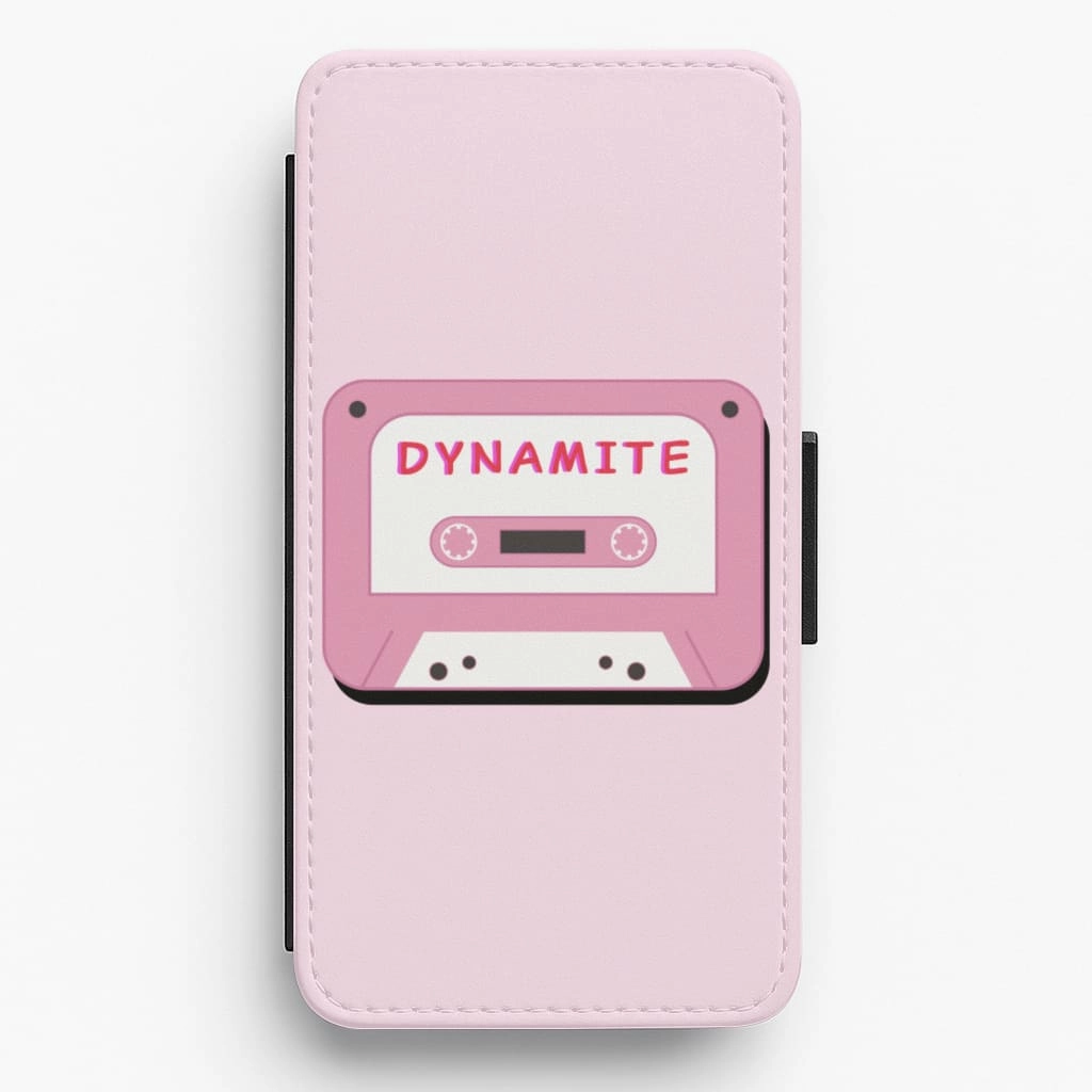 Dynamite - BTS Flip / Wallet Phone Case Matte Edge Polished Layer