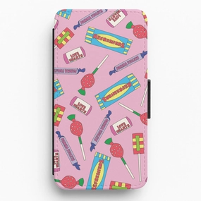 Strong Outline Lightweight accessory Trick Or Treat Sweets Flip / Wallet Phone Case