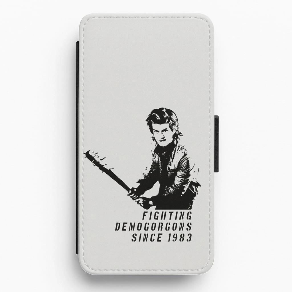 Fighting Demogorgons Since 1983 Flip / Wallet Phone Case high quality build