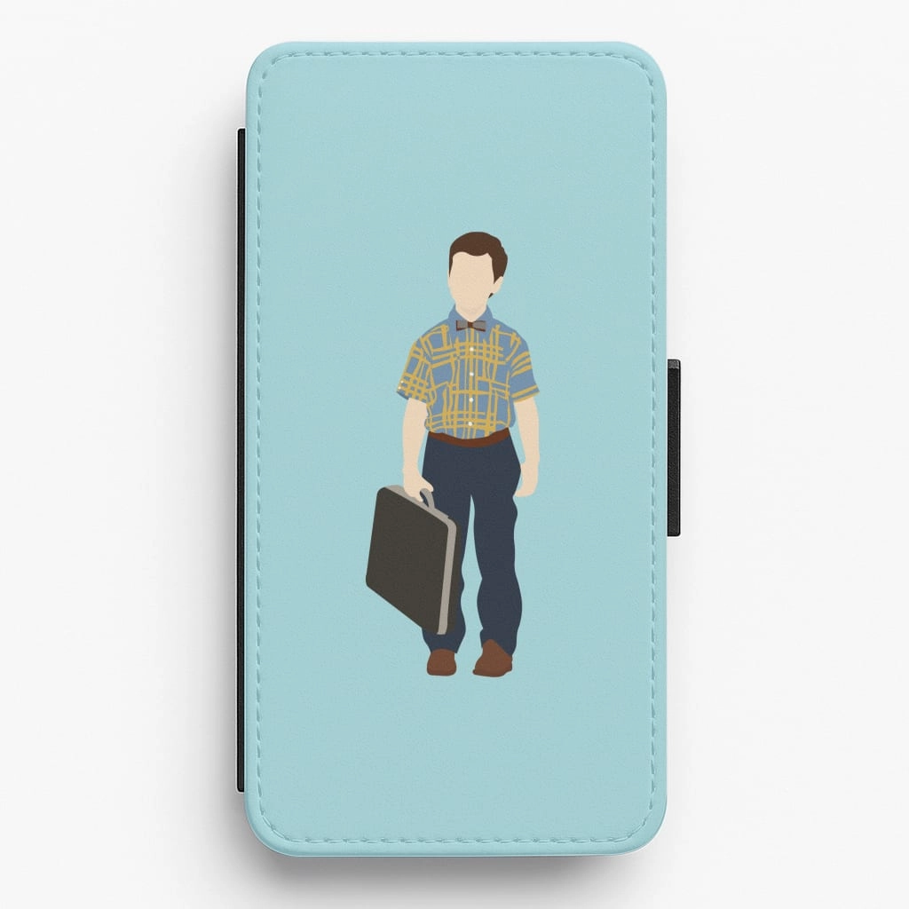 First Day - Sheldon Flip / Wallet Phone Case Premium Form Soft Protection Layer