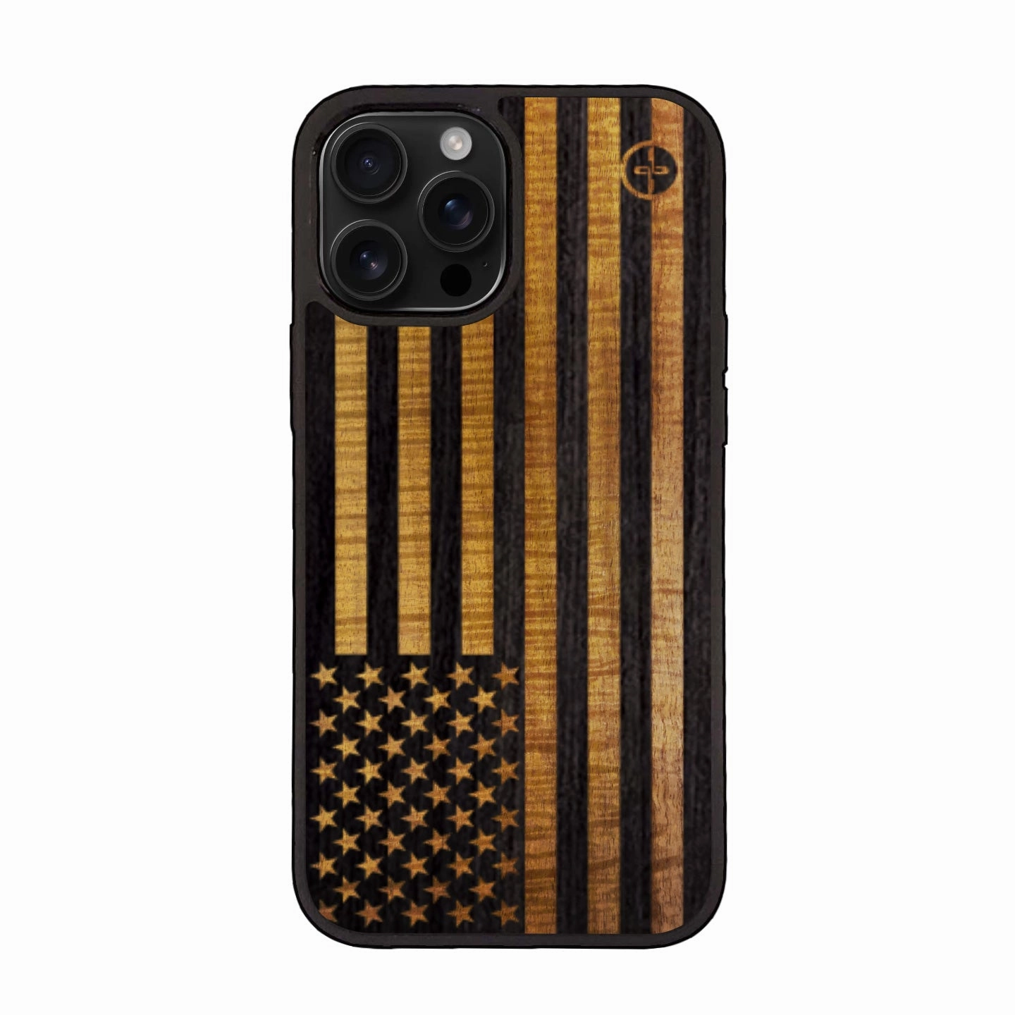 Old Glory on Koa | iPhone Case Elegant Pattern Design