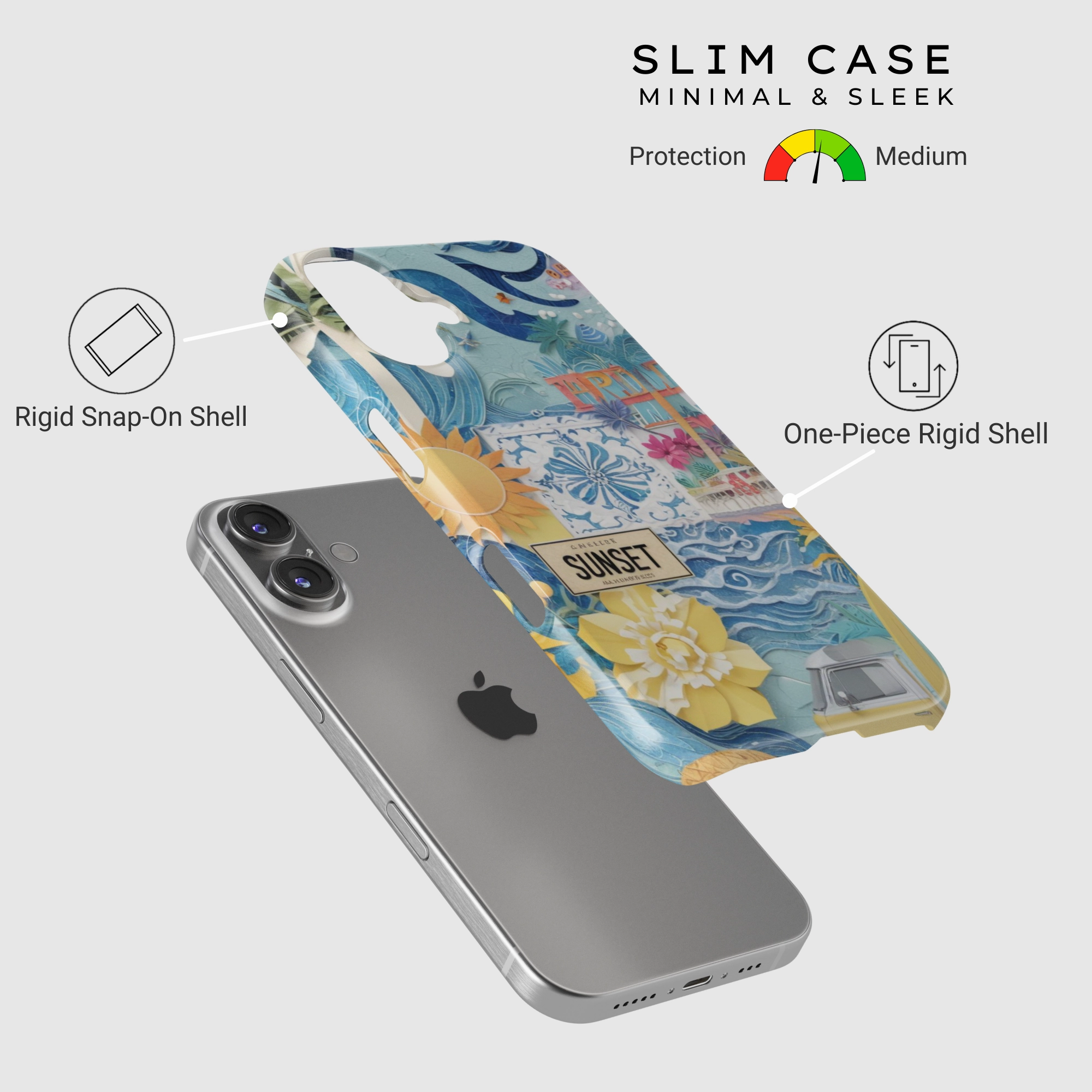 Daily Essential Flexible Pattern Texture Sunny Shores