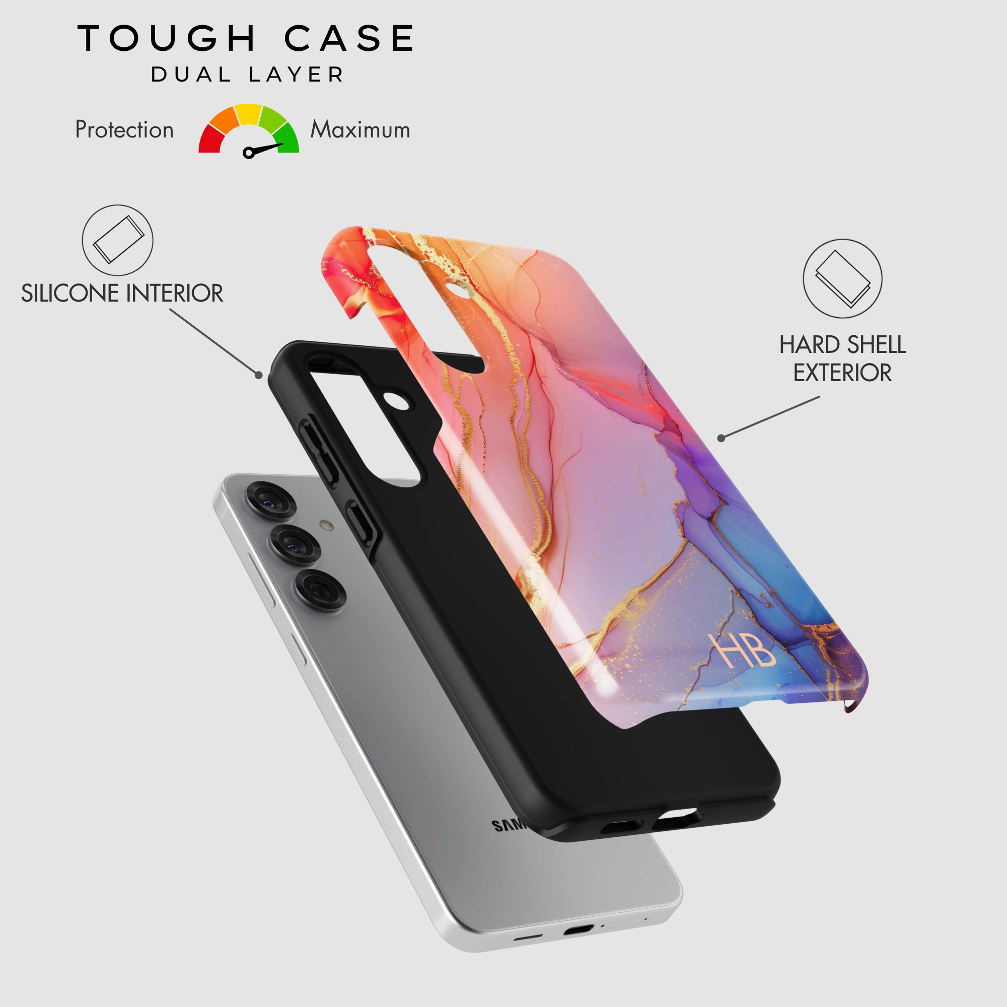 Hybrid Grip Finish Radiant Veil