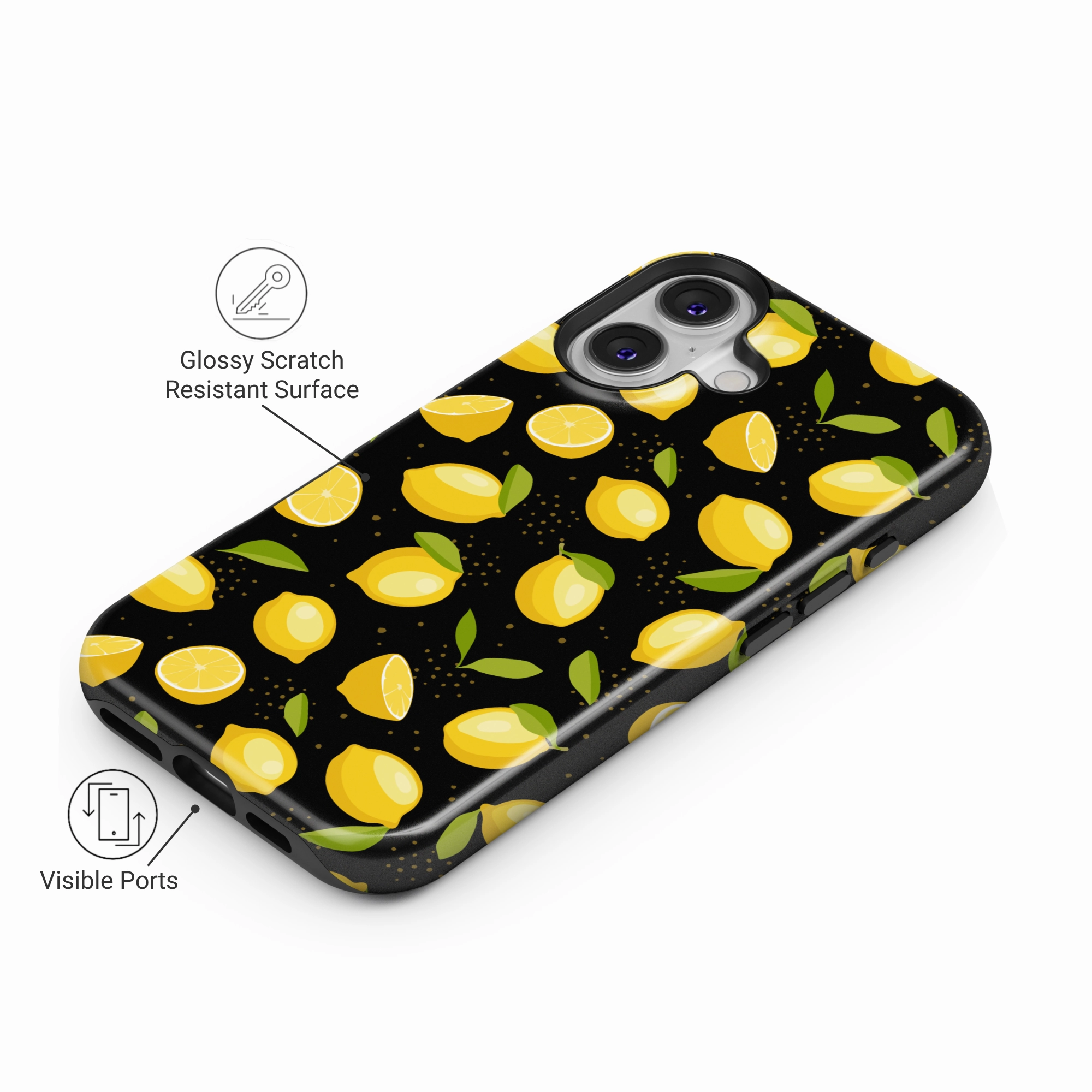 Zesty Chic Rugged Surface Build Glossy Pattern