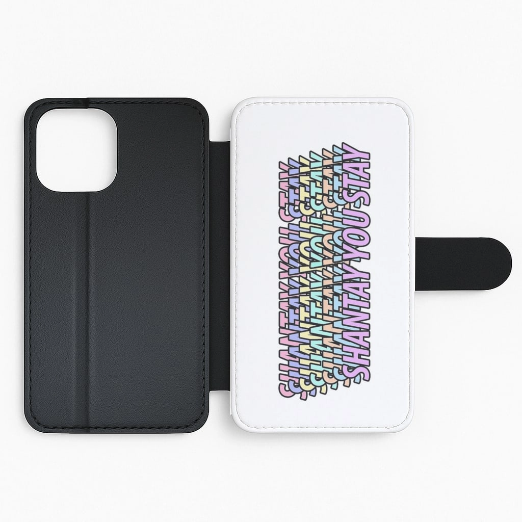 Comfort Feel Fashion Touch Shantay You Stay Retro - RuPaul's Drag Race Flip Wallet Phone Case