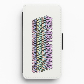 Matte Surface Flexible Shell Shantay You Stay Retro - RuPaul's Drag Race Flip Wallet Phone Case