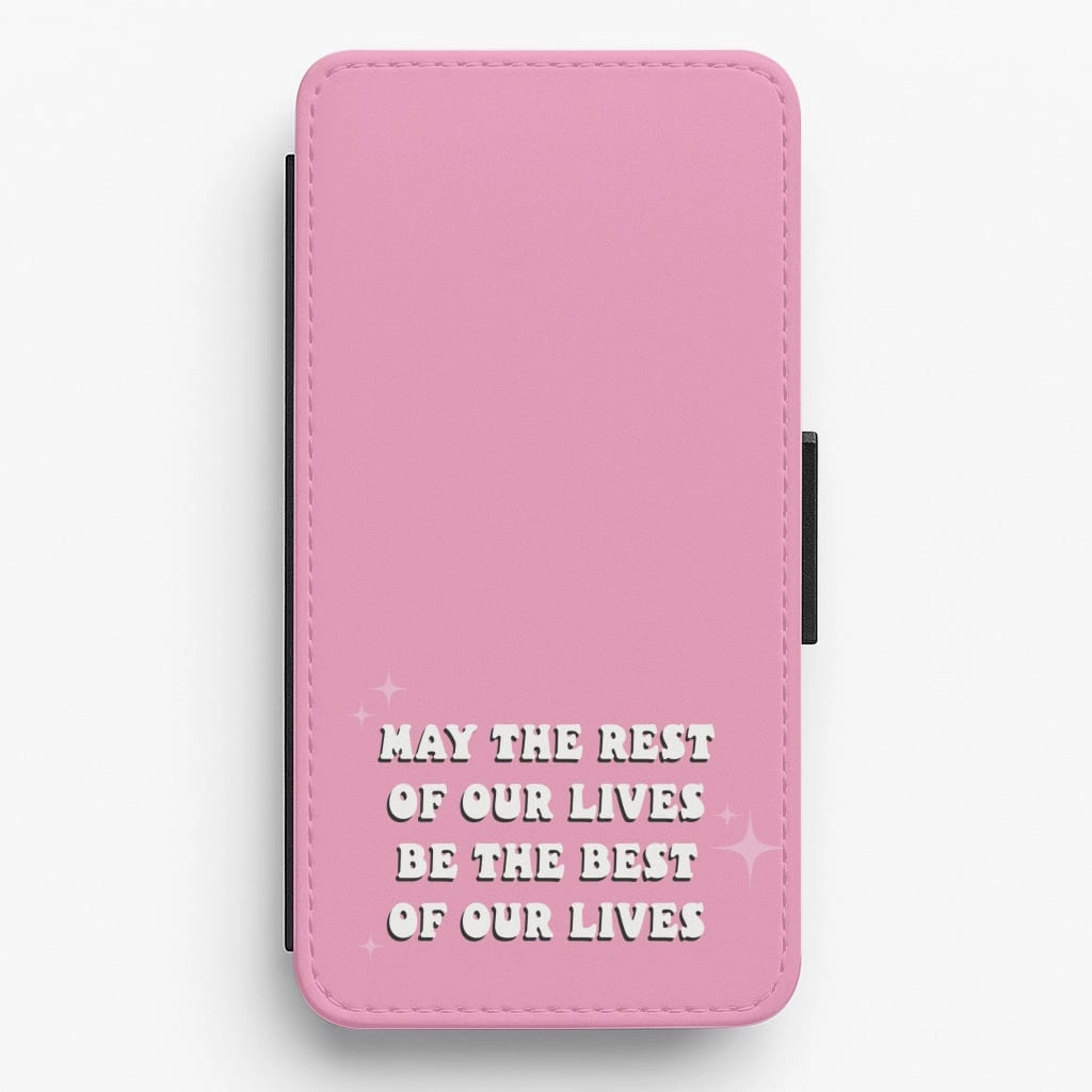 Modern Aesthetic Best Of Our Lives Flip / Wallet Phone Case
