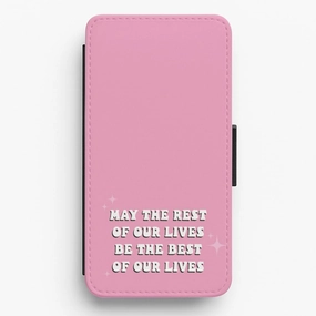 Modern Aesthetic Best Of Our Lives Flip / Wallet Phone Case