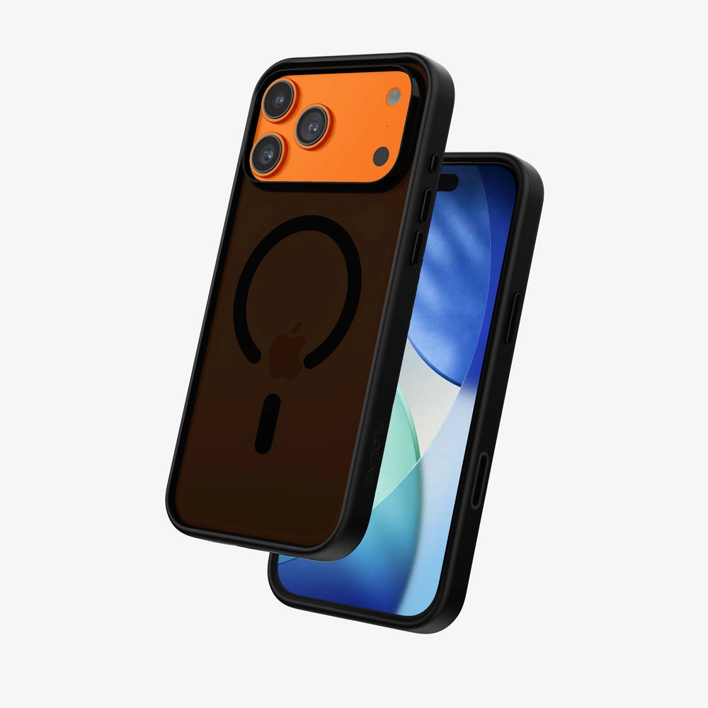 FLOLAB Surtect Tri-Fusion MagSafe Compatible Case  iPhone 17 Series (Matte Black Frost) Screen Safety Coating