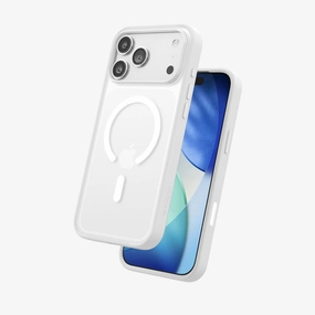 Screen Armor High Transparency FLOLAB Surtect Tri-Fusion MagSafe Compatible Case  iPhone 17 Series (White Frost)