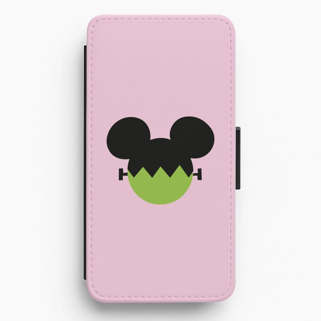 Stylish Edge Luxury Detail Frankenstein Mouse Halloween Flip / Wallet Phone Case
