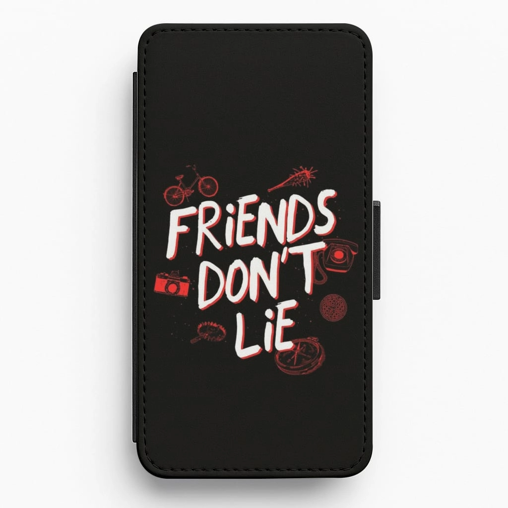 Friends Don't Lie Flip / Wallet Phone Case Comfort Finish