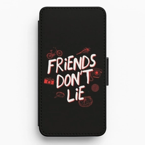 Friends Don't Lie Flip / Wallet Phone Case Comfort Finish