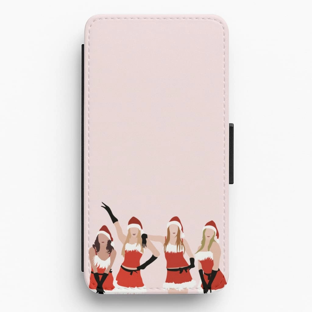 Meanies Christmas Flip / Wallet Phone Case Flexible Surface Texture Unique Artwork