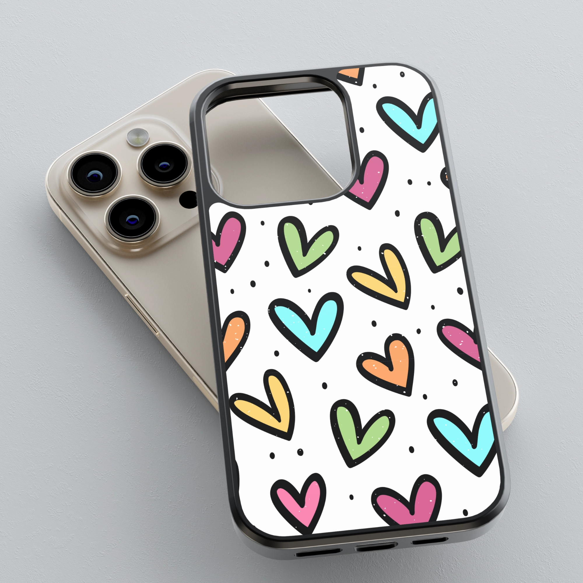 Matte Touch Hard Plastic Infinite Love