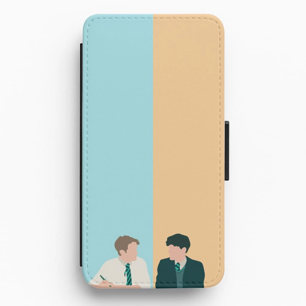 The Heart Crew Flip / Wallet Phone Case Stylish Detailing