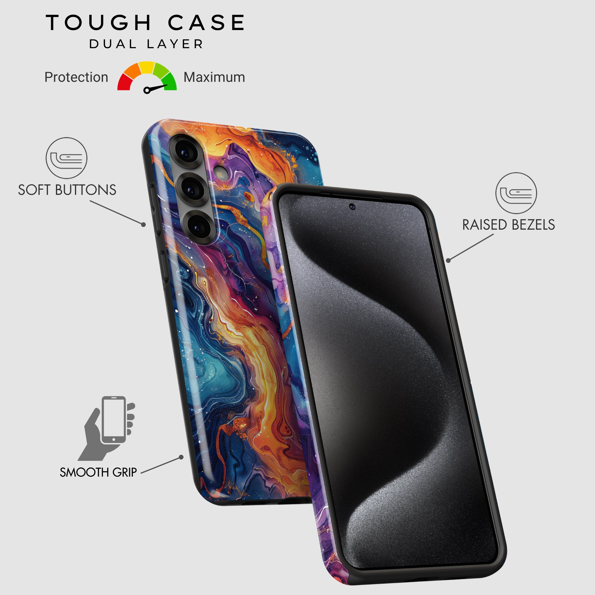 Galaxy Tide Drop Protection Hybrid Edge