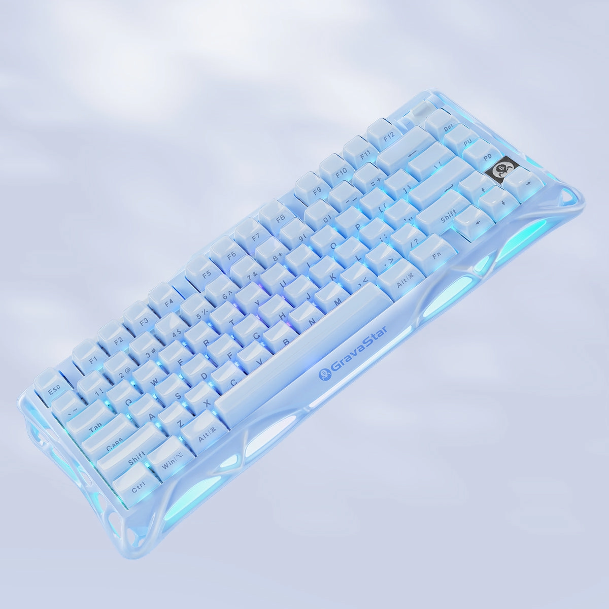 Keycap Durability Set Mercury K1 Special Edition - Ice Blue