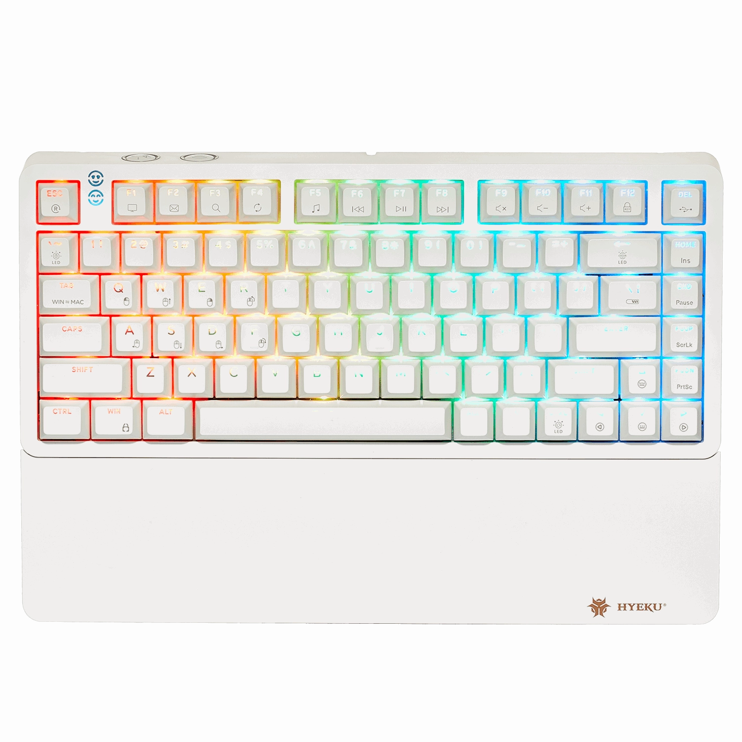 Soldered PCB Options Hexgears RGB 82-Key Keyboard Y2 - Customizable Design