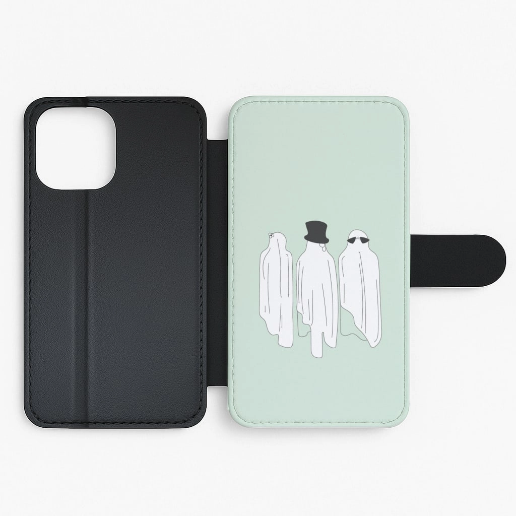 Ghost Crew - Halloween Flip / Wallet Phone Case Elegant Build