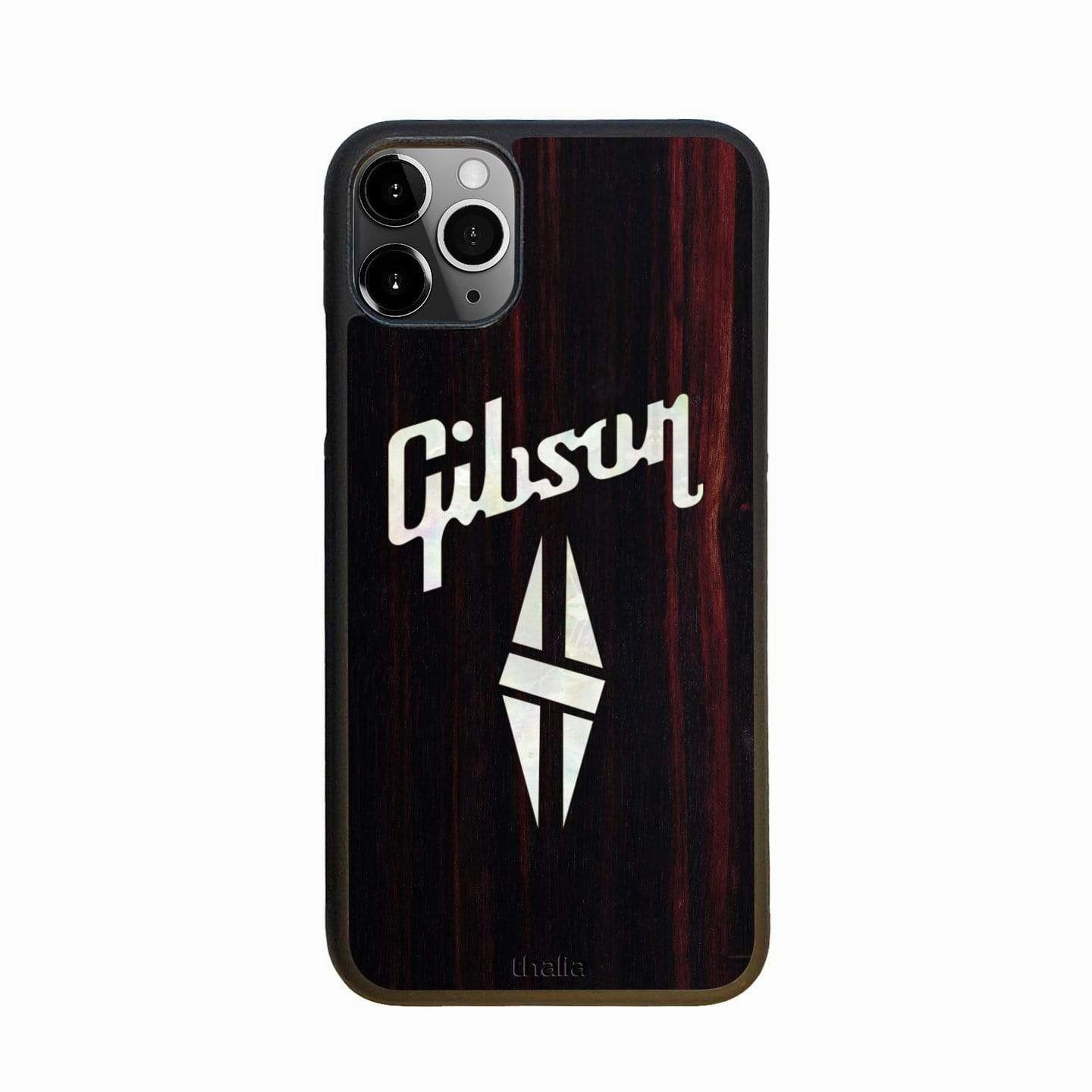 Protective barrier Stylish Form Gibson Pearl Diamond Logo | iPhone Case
