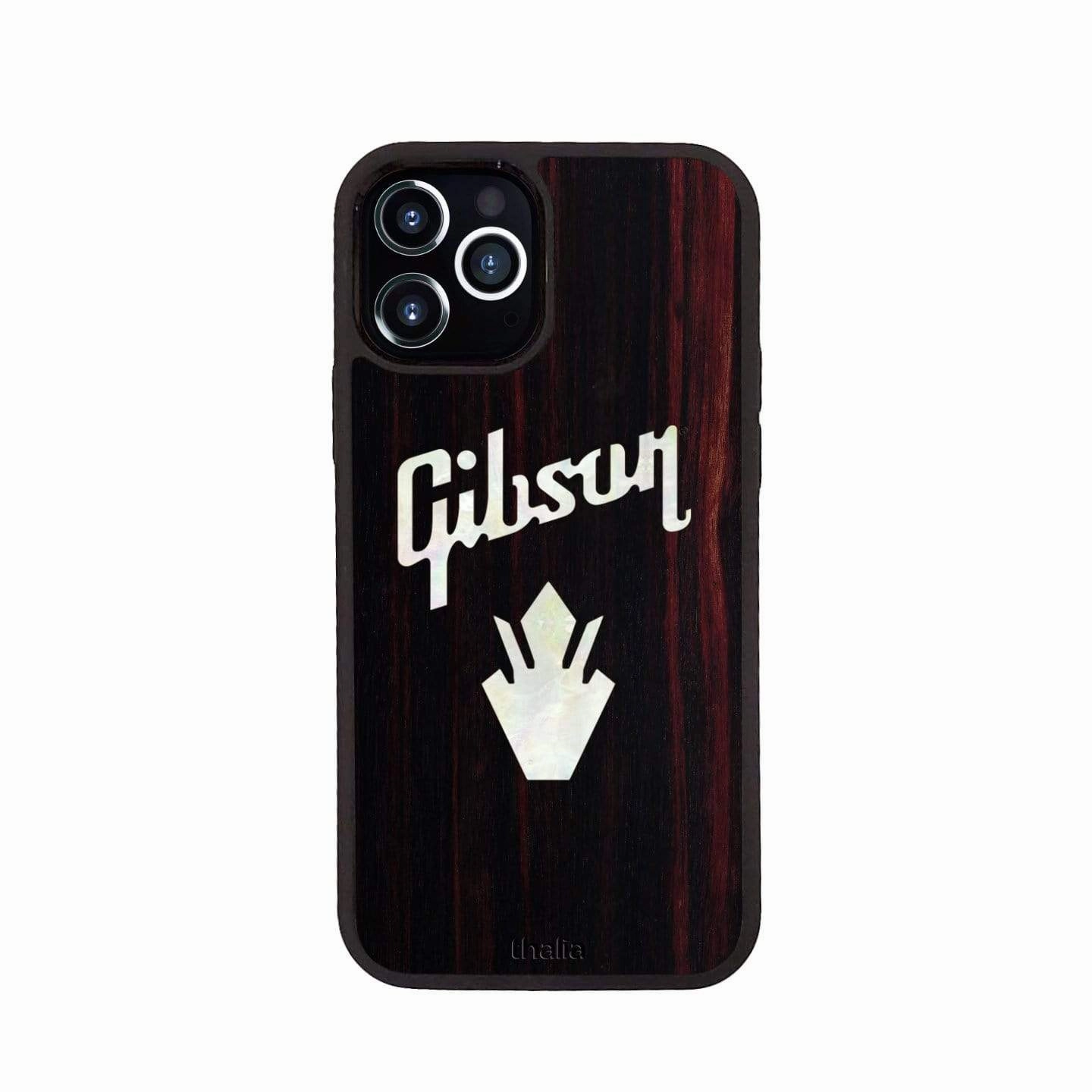 Gibson Pearl Holly Logo | iPhone Case Soft Surface Design