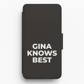 Gina Knows Best - B99 Flip / Wallet Phone Case Modern Aesthetic