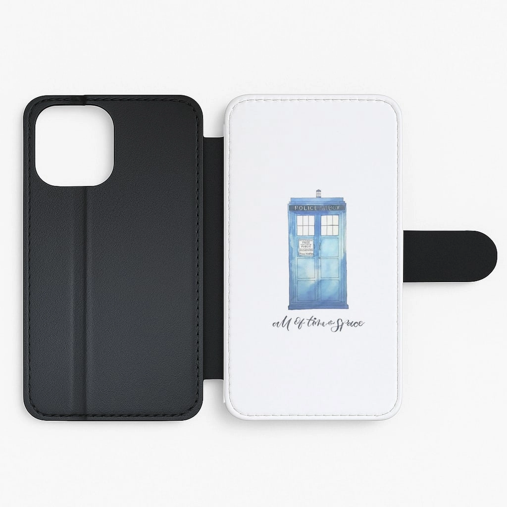Trendy Accessory Lightweight Protection All of Time and Space Flip / Wallet Phone Case
