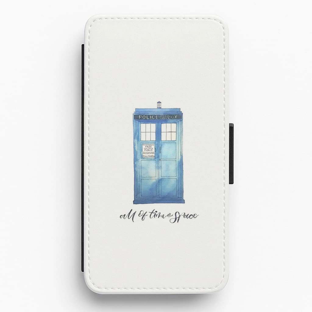 All of Time and Space Flip / Wallet Phone Case Modern Finish