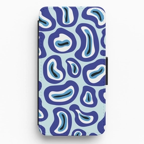 Soft Layered Design High strength Abstract Pattern 4 Flip / Wallet Phone Case