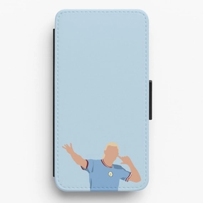 Modern Function Haaland - Football Flip / Wallet Phone Case
