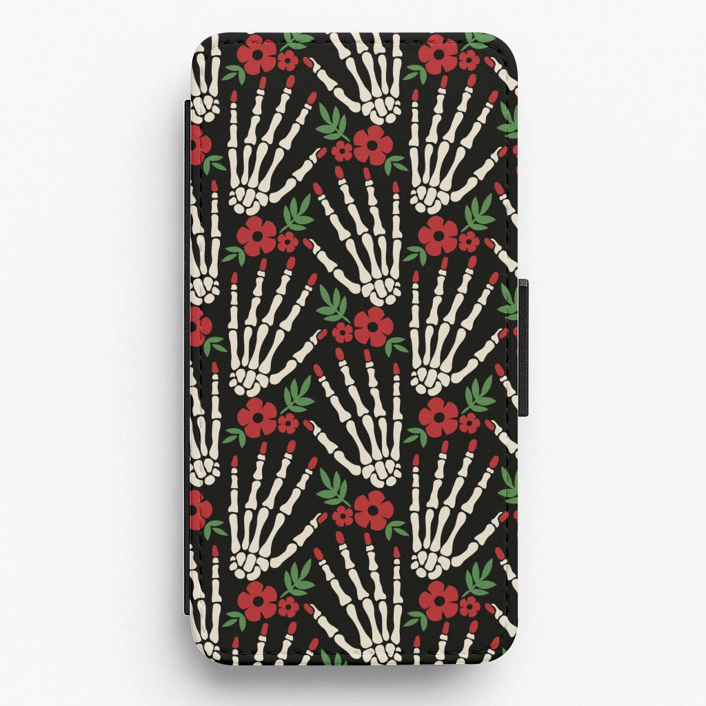 Shockproof Edge Halloween Pattern 15 Flip / Wallet Phone Case