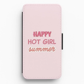 Happy Summer - Hot Girl Summer Flip / Wallet Phone Case Stylish Touch Polished Touch