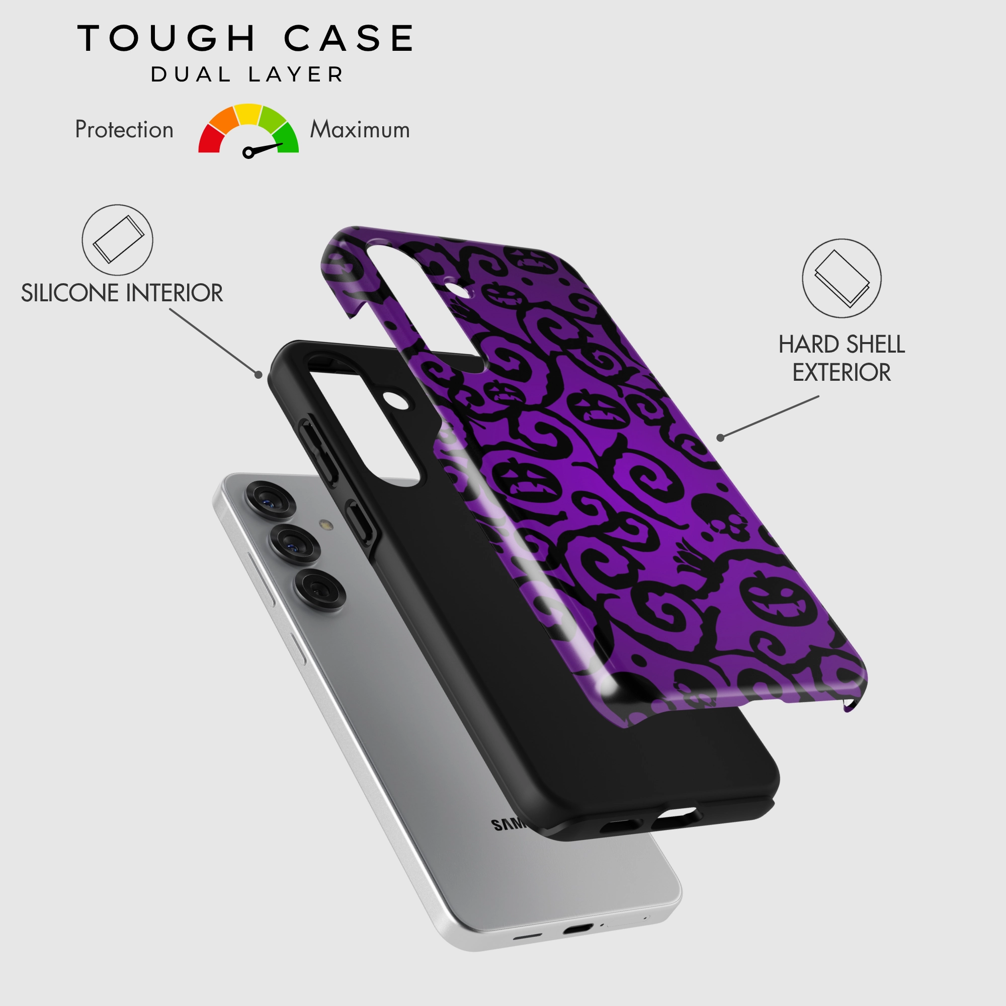 Elegant Style Modern Accessory Haunted Swirls