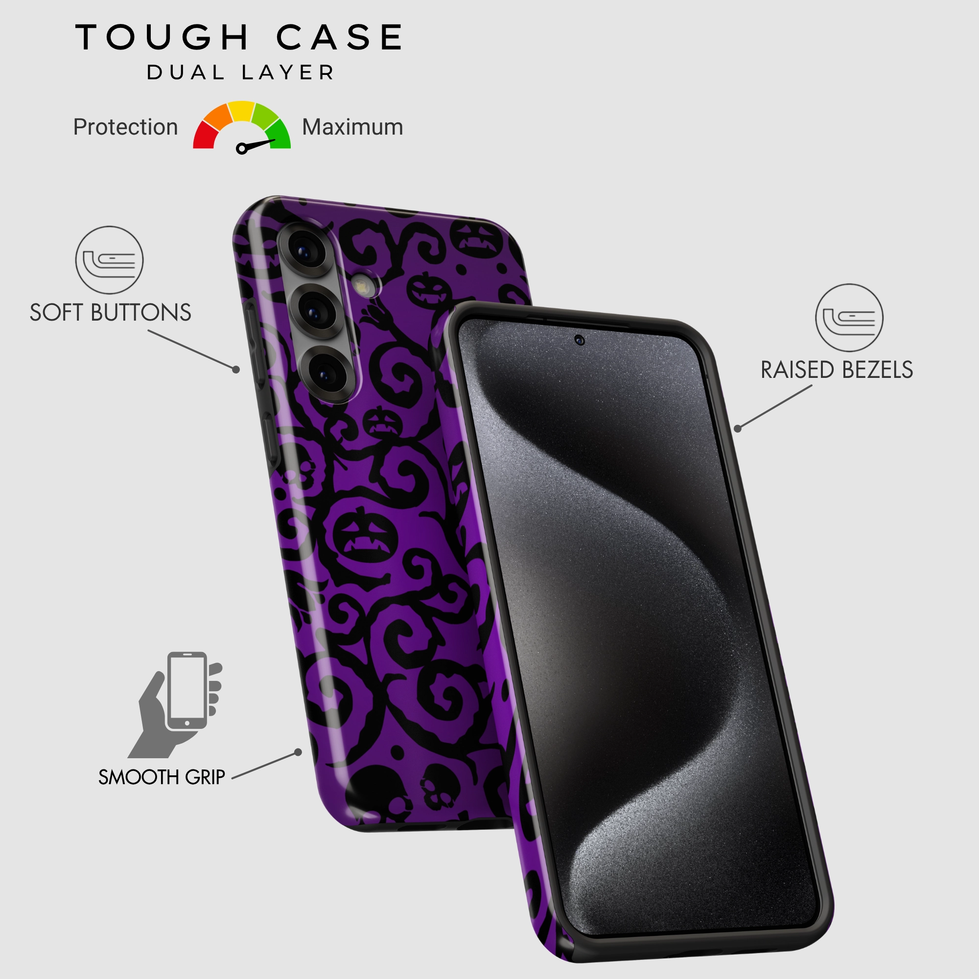 Marble finish Haunted Swirls