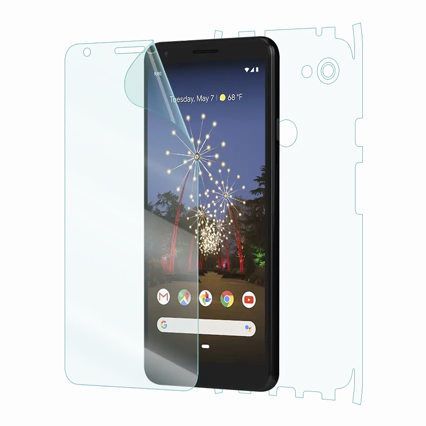 Pixel 3a XL Screen Protector Screen Guard Max Elite Bubble Free Coating
