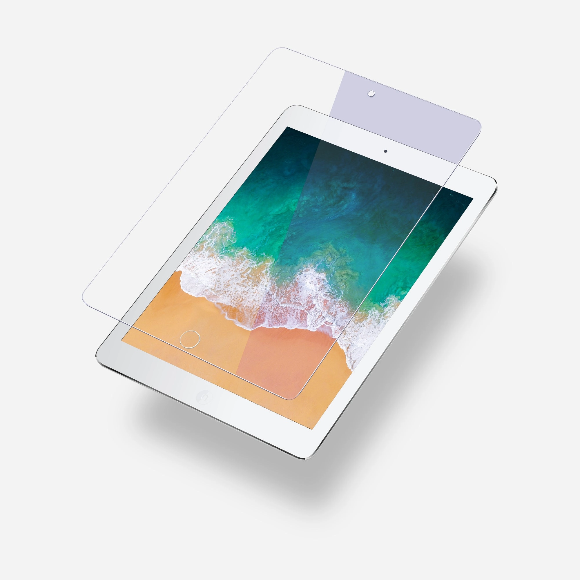 FLOLAB Anti Blue Light Screen Protector for iPad Pro 12.9 2nd Gen 1st Gen (2015-2017) Crystal Protection Screen Security Layer