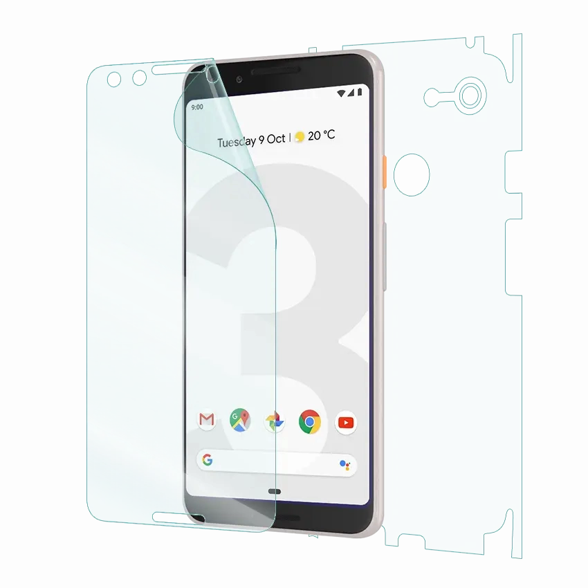 Screen Clarity Guard Screen Protector Ultra Max Plus Pixel 3 Screen Protector