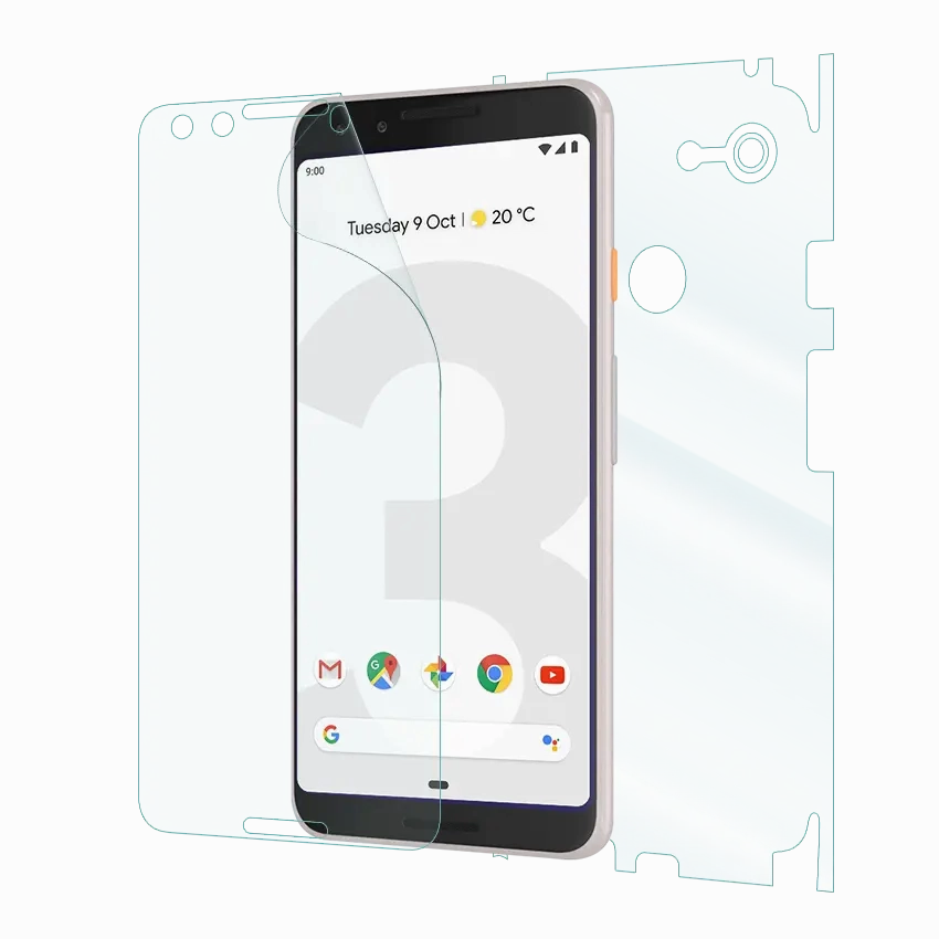 Screen Armor Shield Ultra Max Elite Pixel 3 Screen Protector