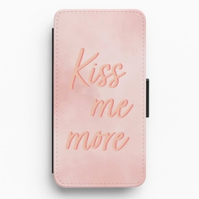 Outdoor Protection Kiss Me More  Flip / Wallet Phone Case