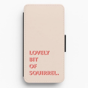 Lovely Bit Of Squirrel - FND Flip / Wallet Phone Case Lightweight Protection Trendy Finish