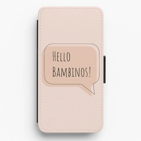 Gift Choice Hello Bambinos - FND Flip / Wallet Phone Case