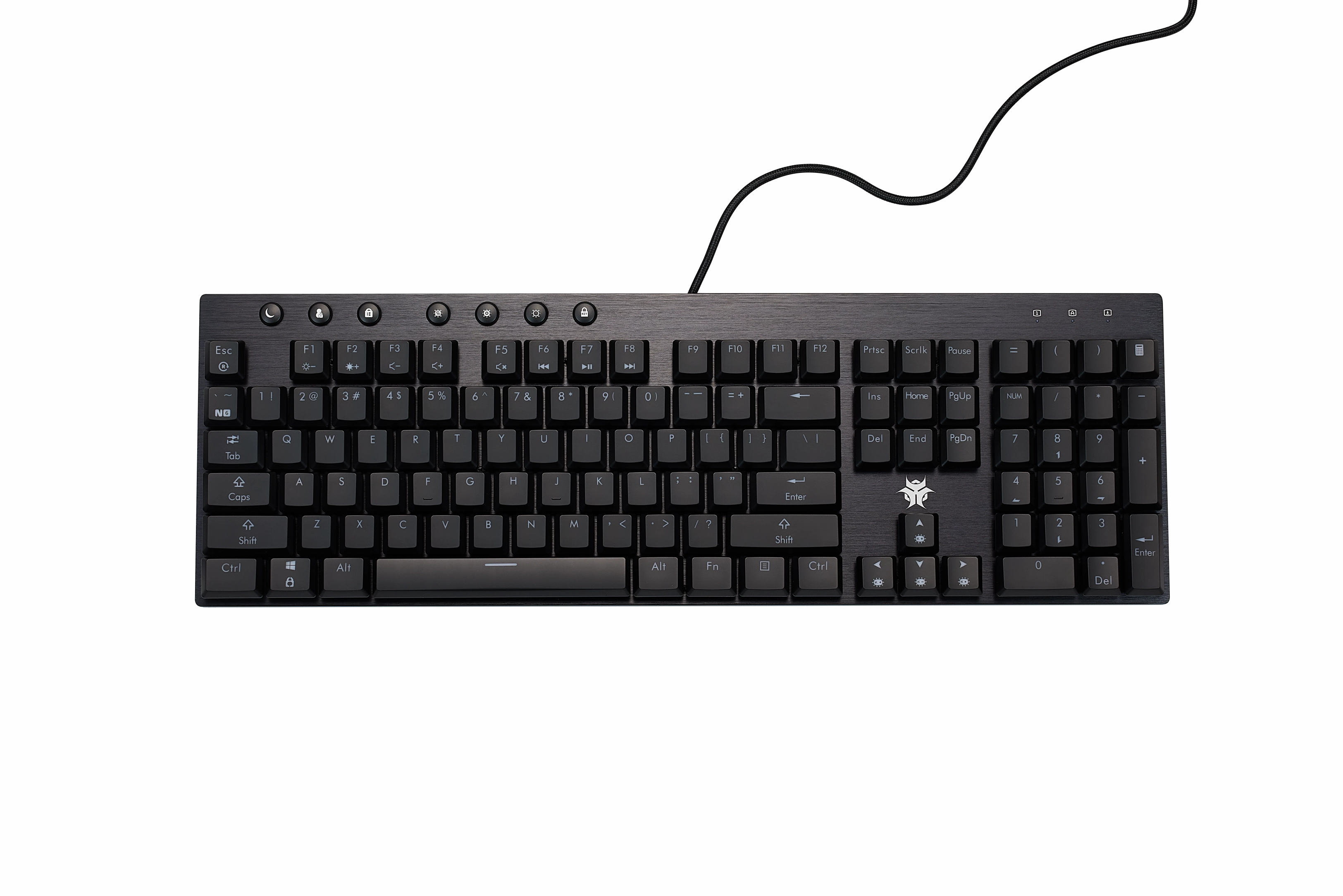 Hexgears GK1701 Mechanical Keyboard - Ergonomic Low Profile Gaming Keyboard - Kailh Box Clicky Switch Keyboard Key Stabilizers