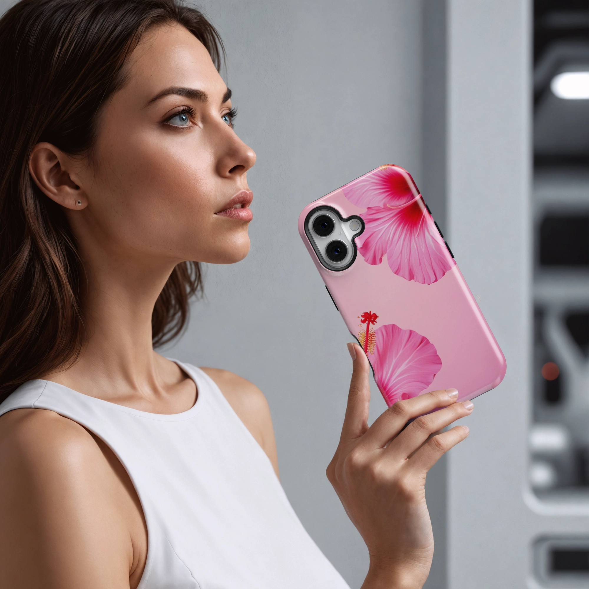 Hibiscus Whisper Flexible Grip Texture