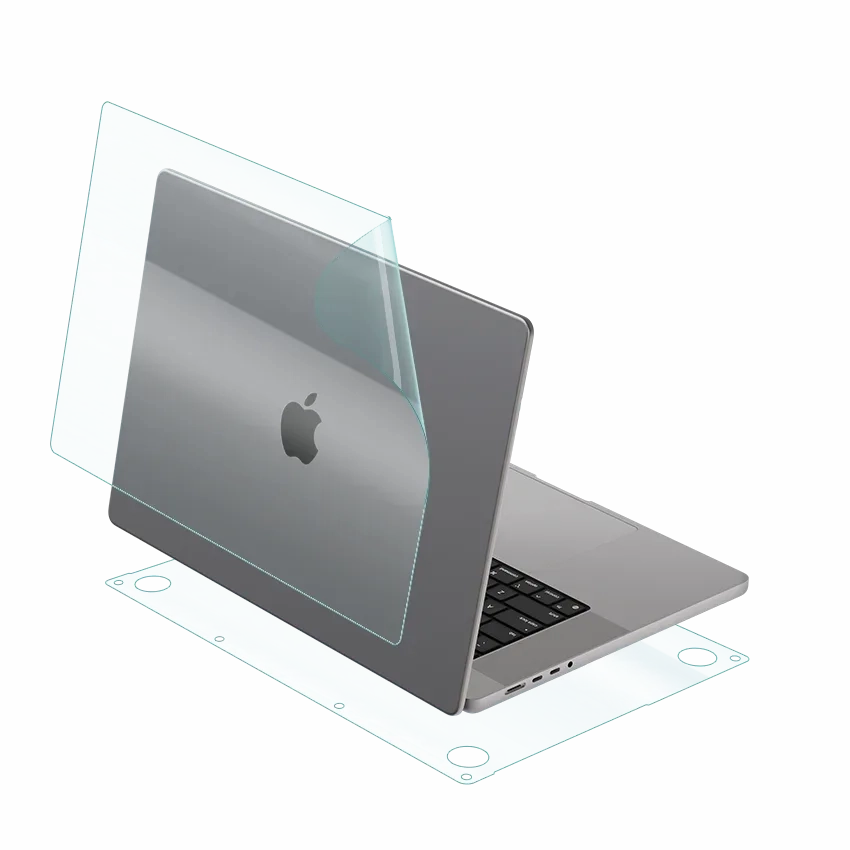 MacBook Pro 16 inch M2 Pro 2023 Body Protector Hydrophobic coating Protective Film Shield