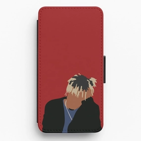 Sad - Juice Flip / Wallet Phone Case Smooth Form Texture