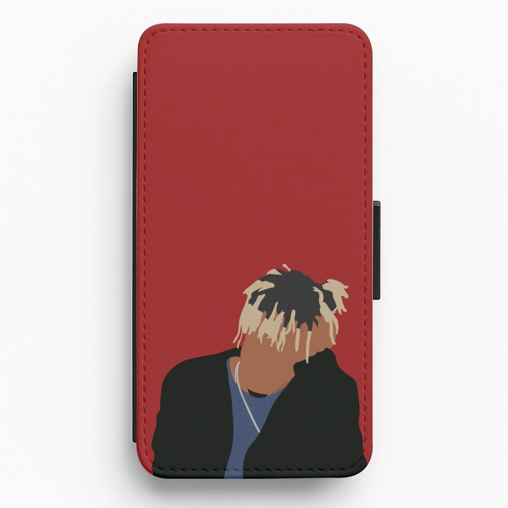 Sad - Juice Flip / Wallet Phone Case Smooth Form Texture