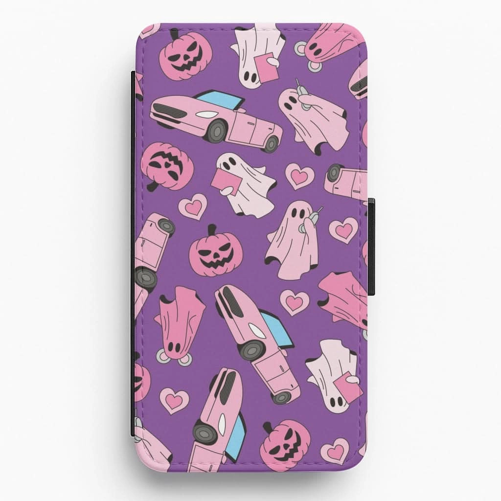 Mean Ghouls Props Pattern Flip / Wallet Phone Case Soft Feelings