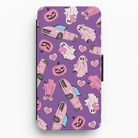 Mean Ghouls Props Pattern Flip / Wallet Phone Case Soft Feelings
