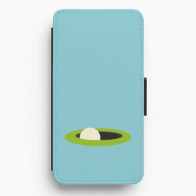 Hole - Golf Flip / Wallet Phone Case Protective Fit
